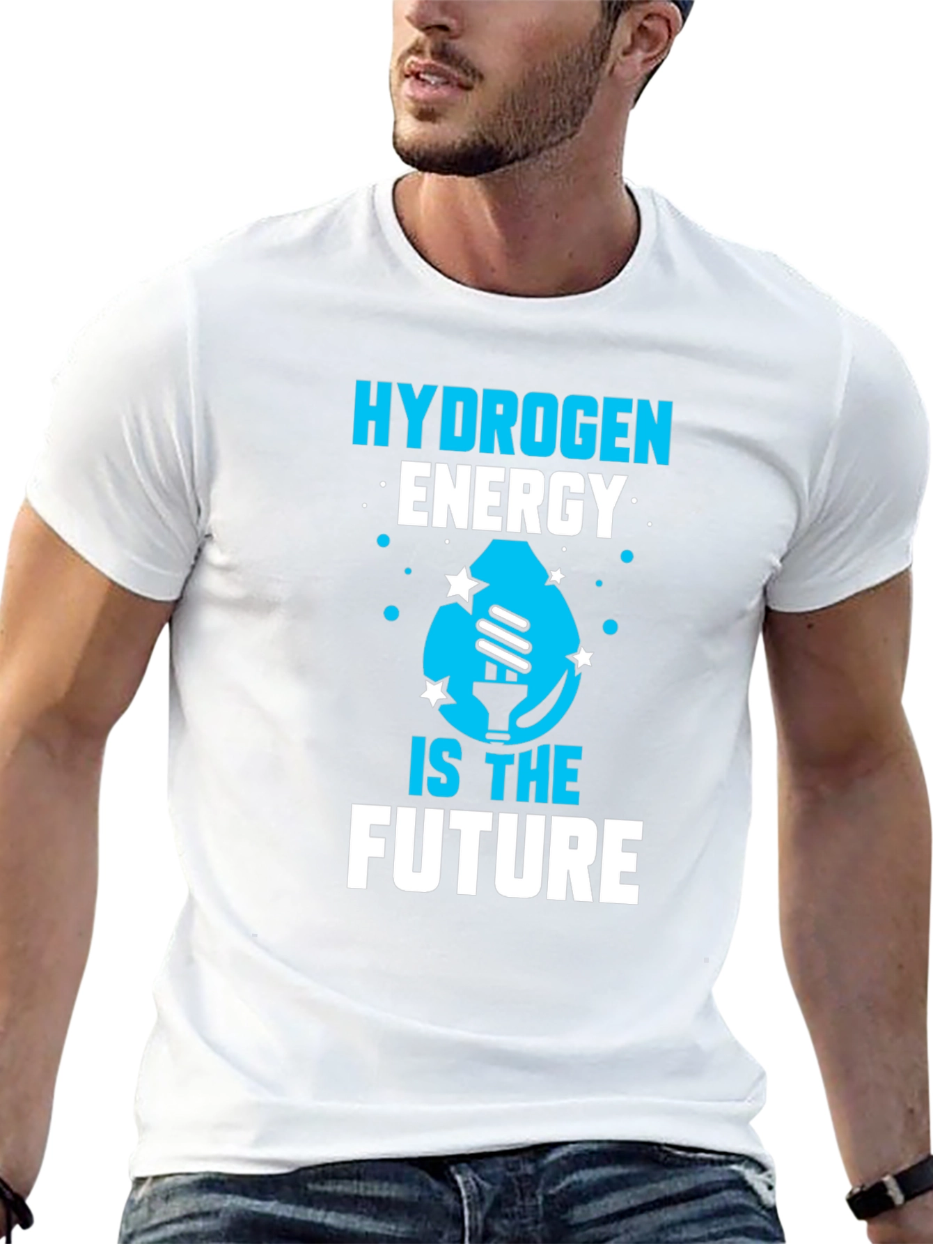 Hydrogen Energy Future T-Shirt - Eco-Friendly Design