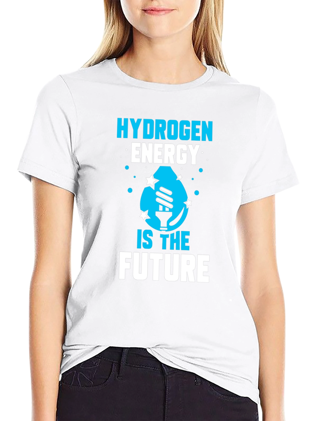 Hydrogen Energy Future T-Shirt - Eco-Friendly Design