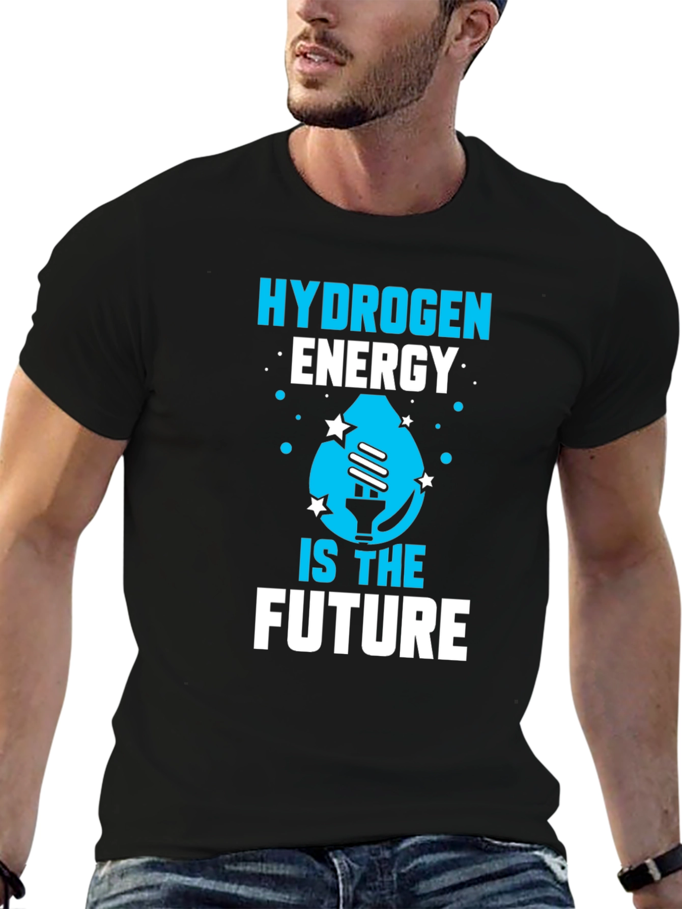 Hydrogen Energy Future T-Shirt - Eco-Friendly Design