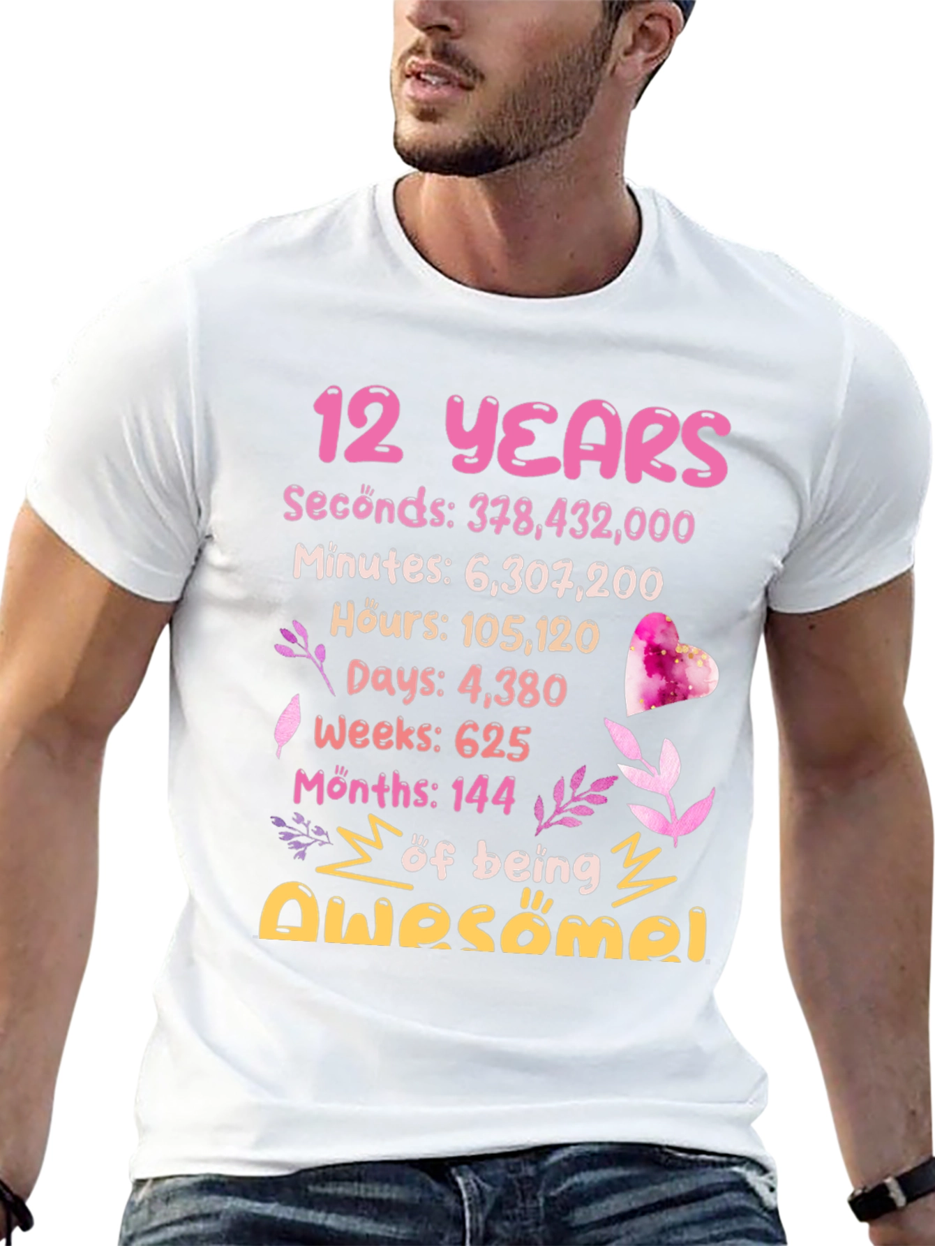 12th Birthday Awesome Tee