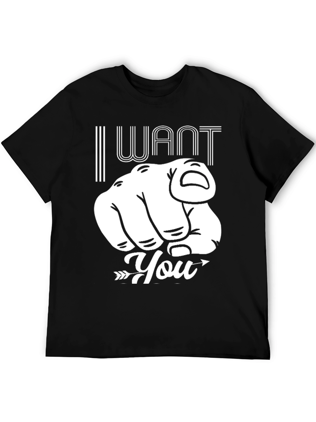 I Want You Pointing Finger Graphic Tee