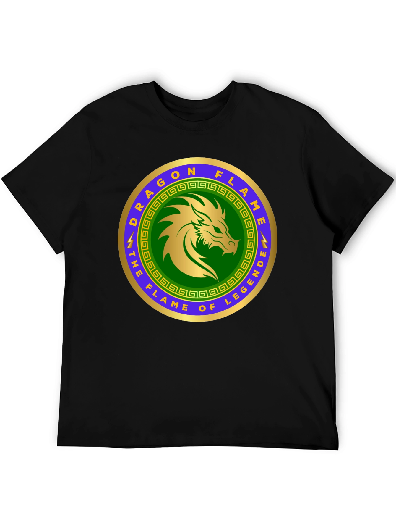 Dragon Flame Legend Graphic T-Shirt