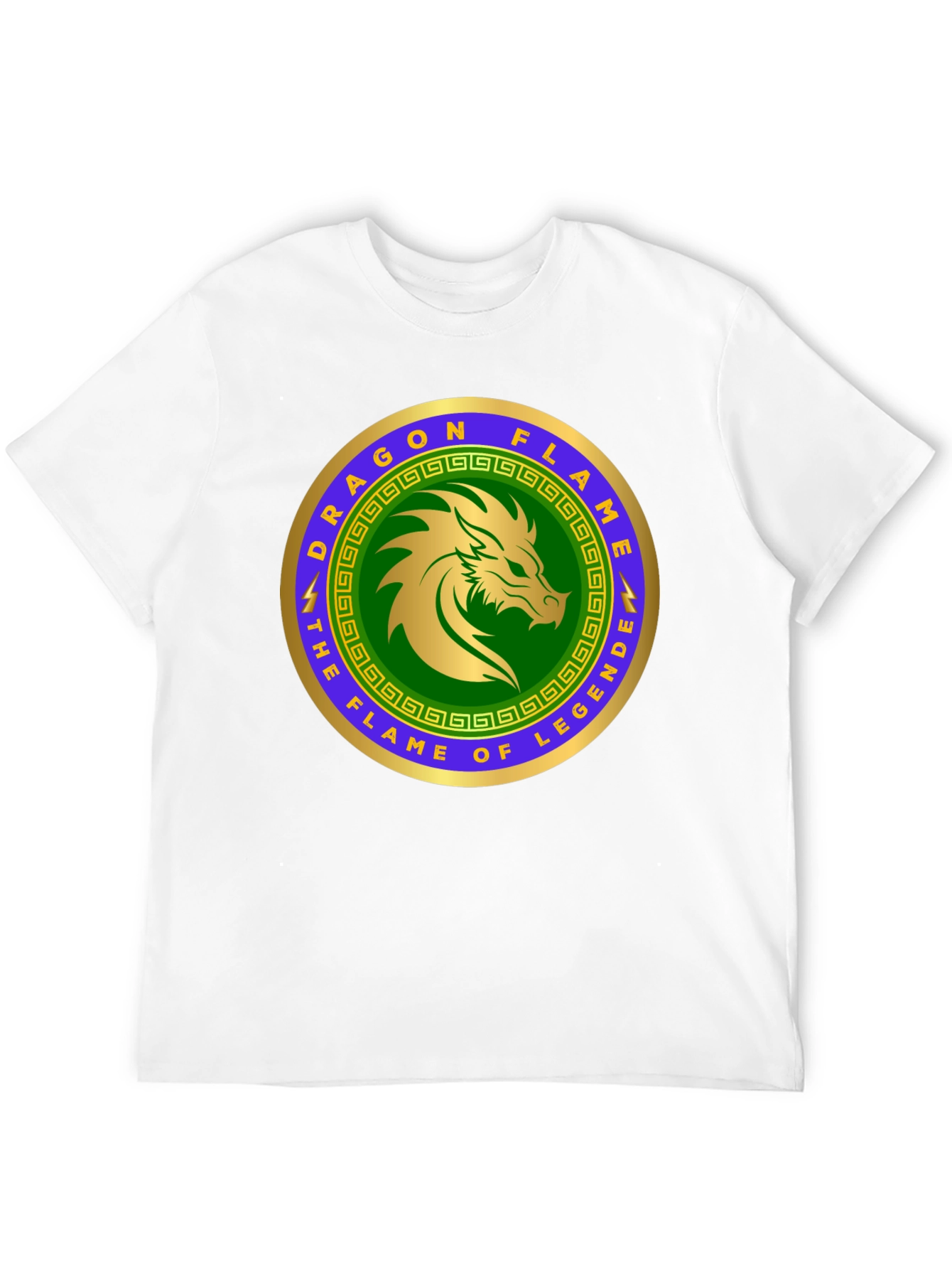 Dragon Flame Legend Graphic T-Shirt