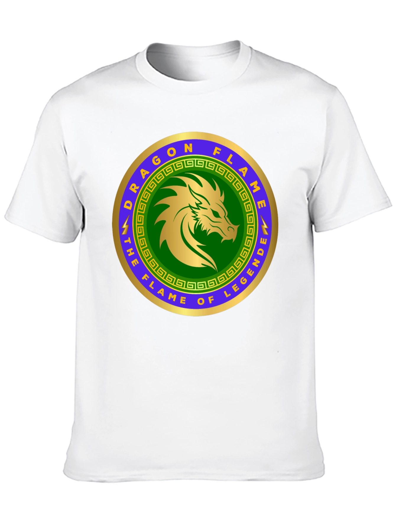 Dragon Flame Legend Graphic T-Shirt