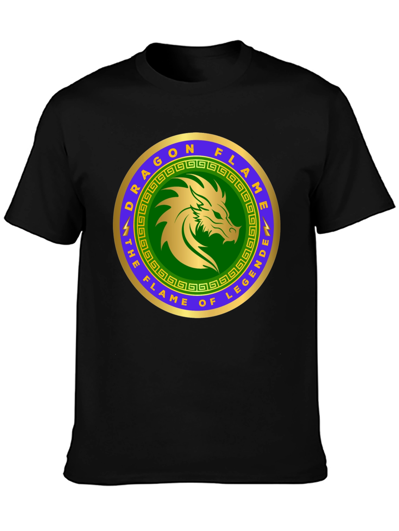 Dragon Flame Legend Graphic T-Shirt