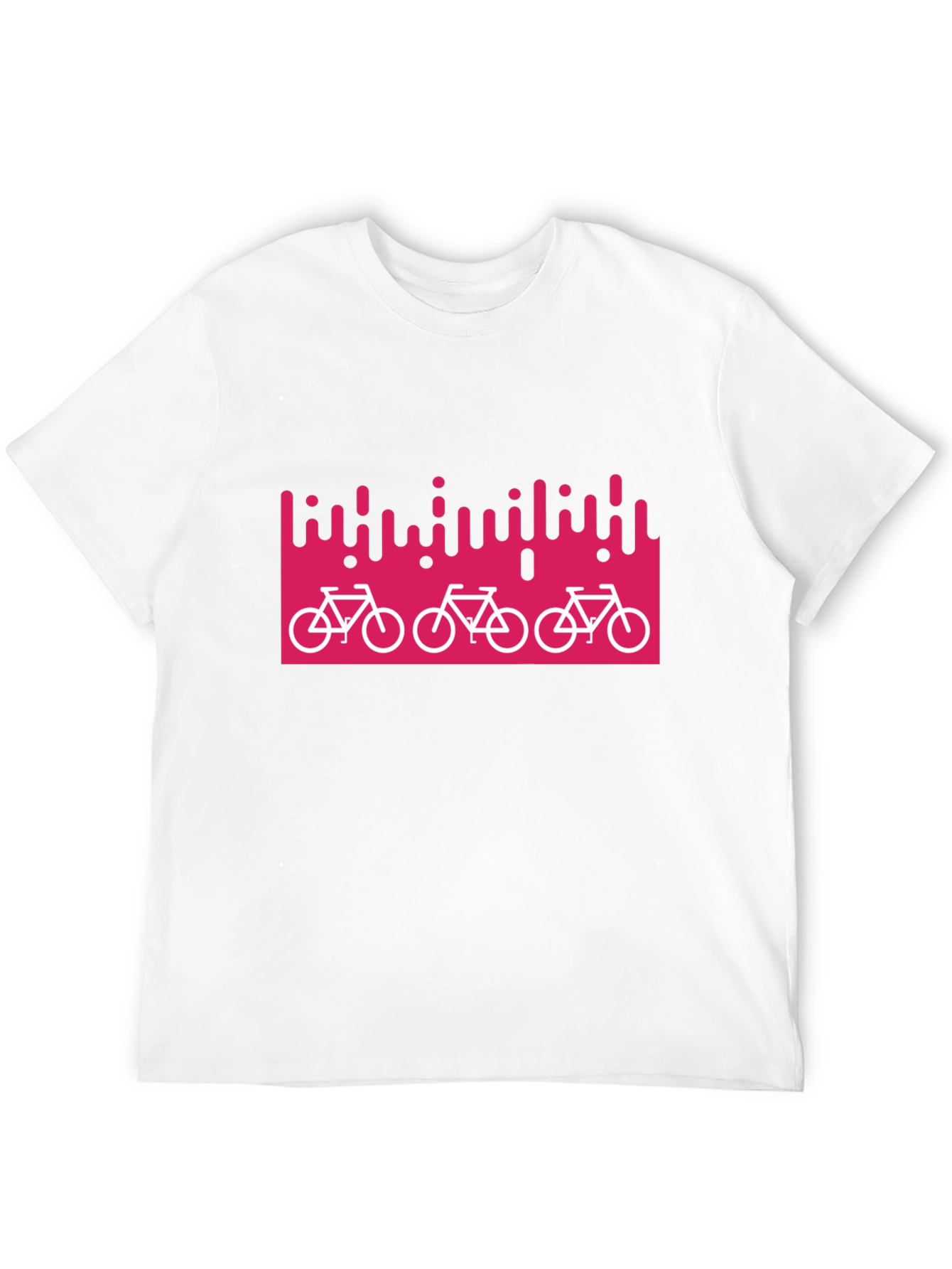 Stylish Bike Graphic Black T-Shirt