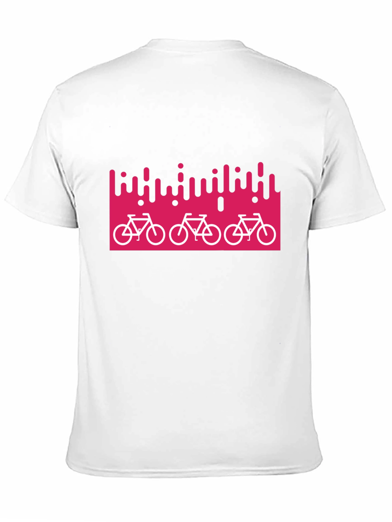 Stylish Bike Graphic Black T-Shirt
