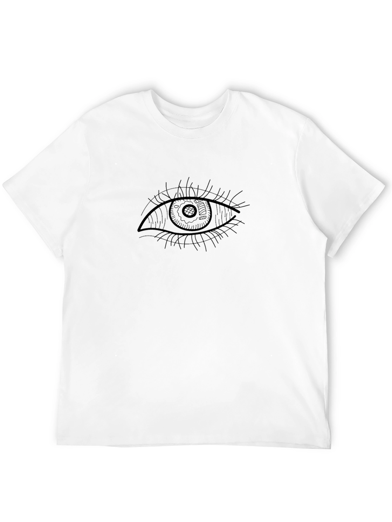 Eye Graphic Black T-Shirt: Stylish & Unique Design