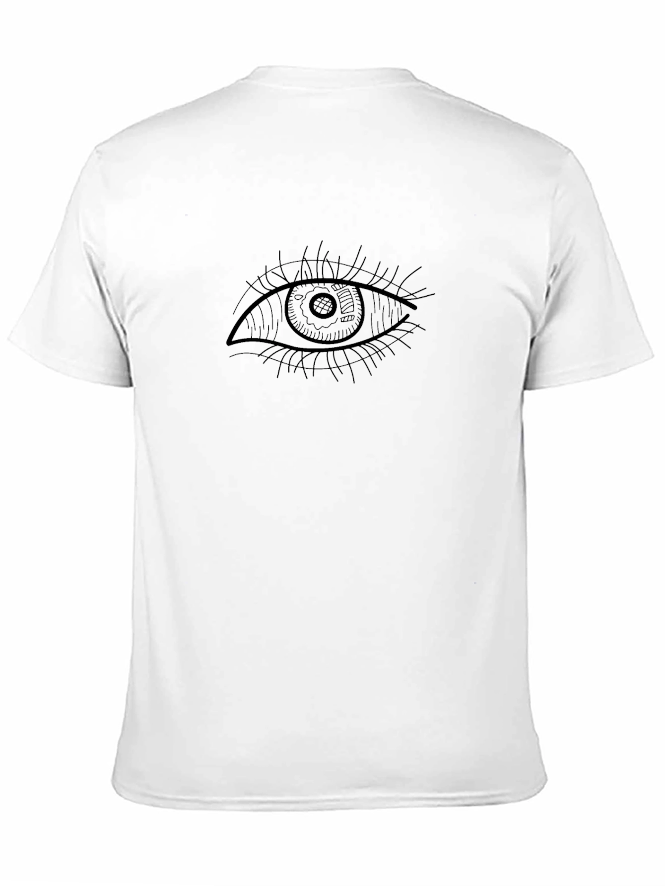 Eye Graphic Black T-Shirt: Stylish & Unique Design