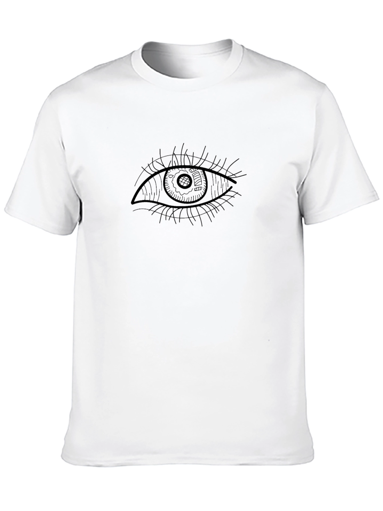 Eye Graphic Black T-Shirt: Stylish & Unique Design