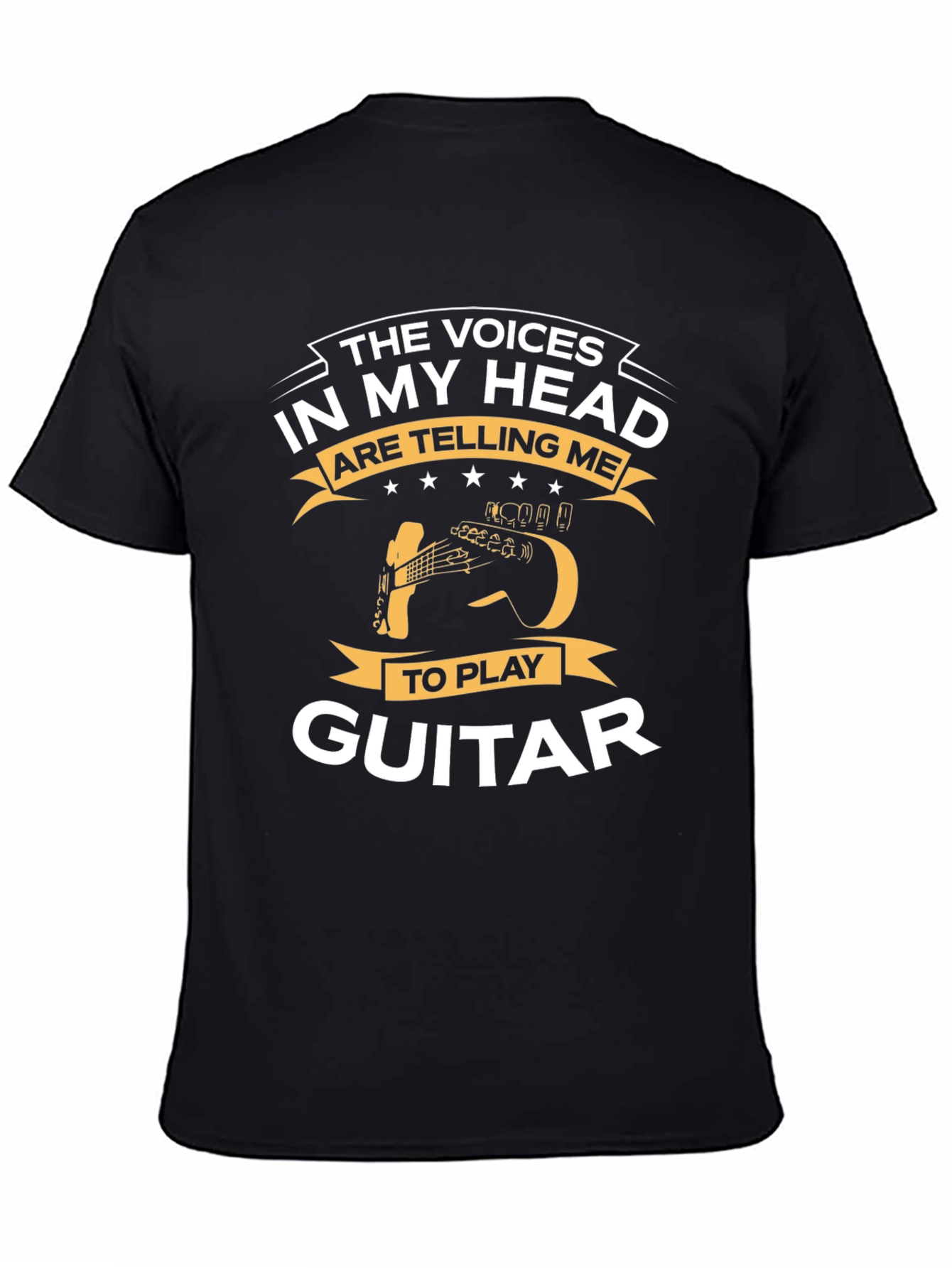 Funny Guitar T-Shirt - Voices In My Head Tee