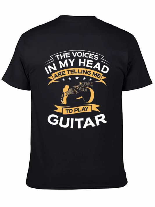 Funny Guitar T-Shirt - Voices In My Head Tee