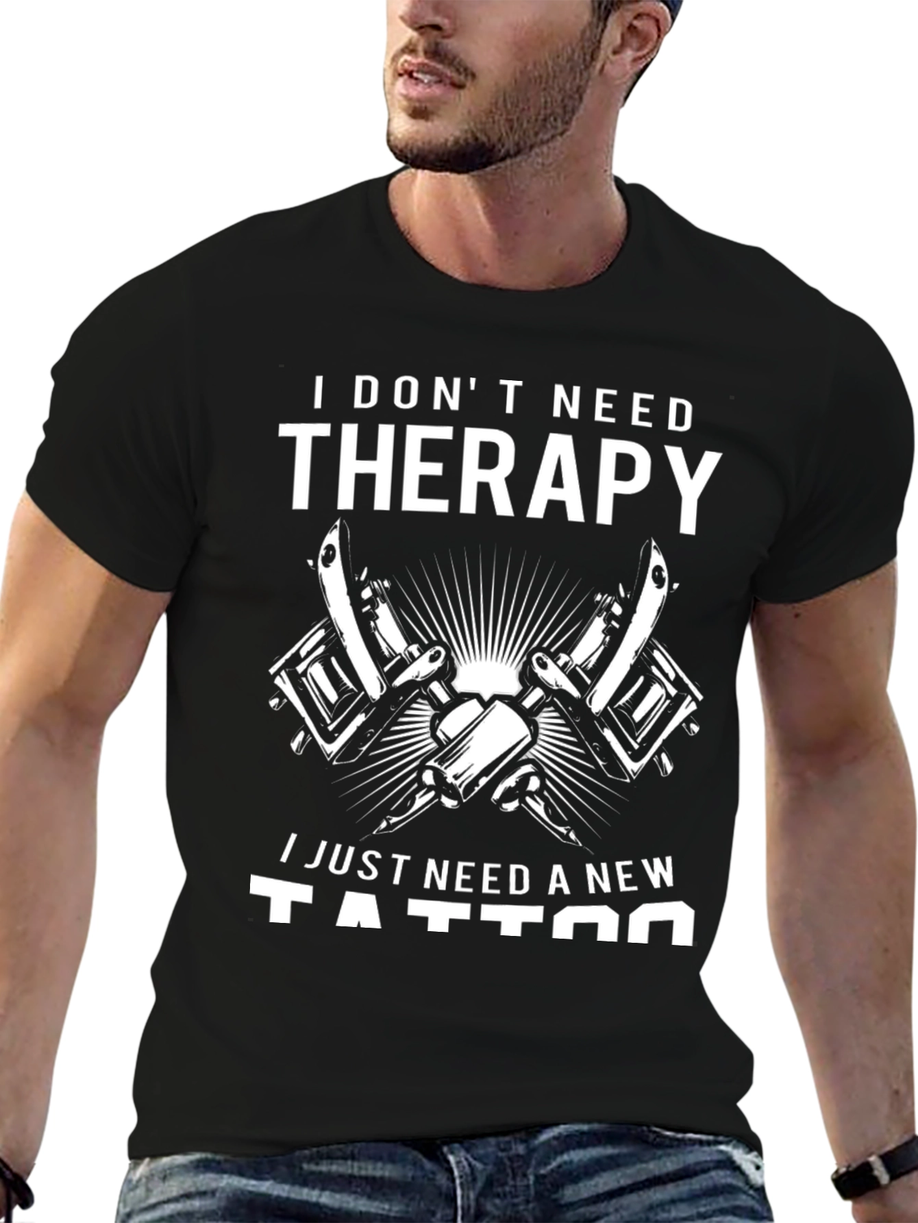 Therapy Tattoo T-Shirt | Tattoo Artist Gift