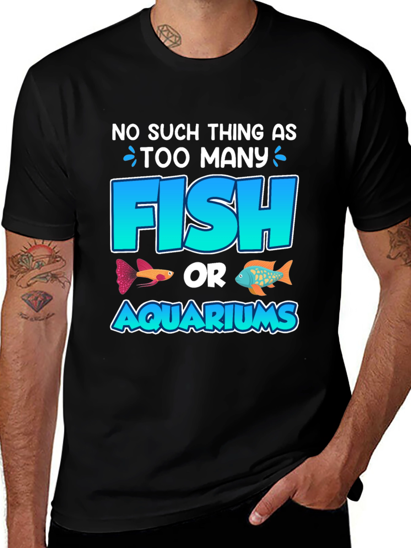 Funny Fish & Aquarium T-Shirt