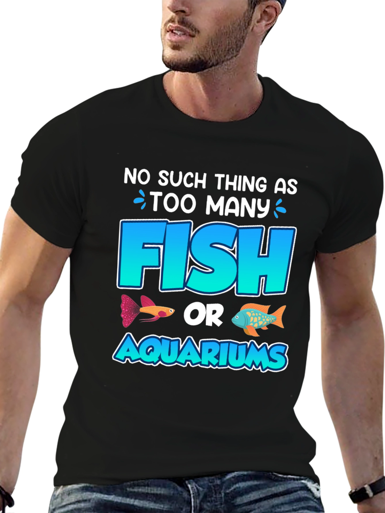 Funny Fish & Aquarium T-Shirt