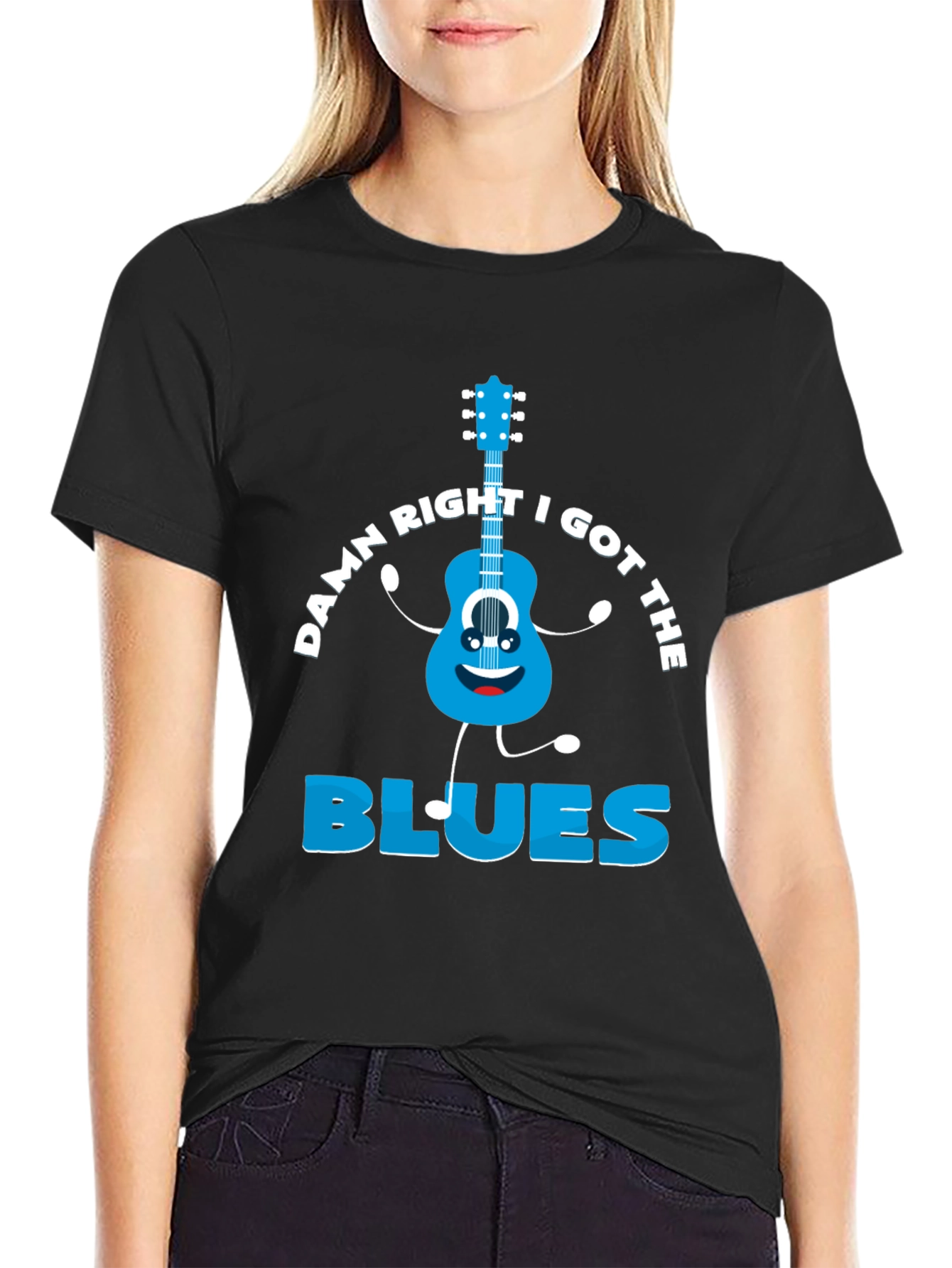 Damn Right I Got The Blues Graphic Tee