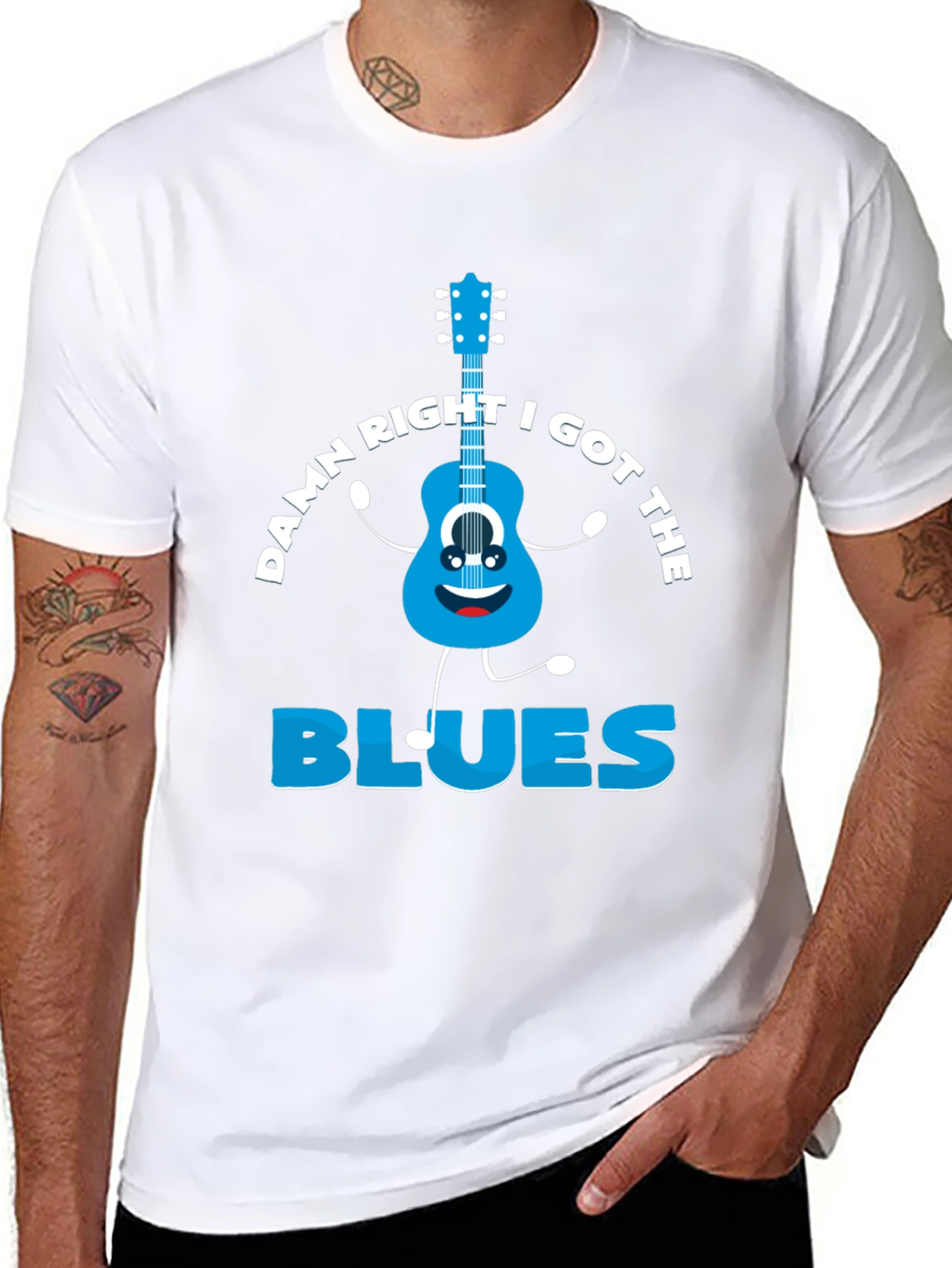 Damn Right I Got The Blues Graphic Tee