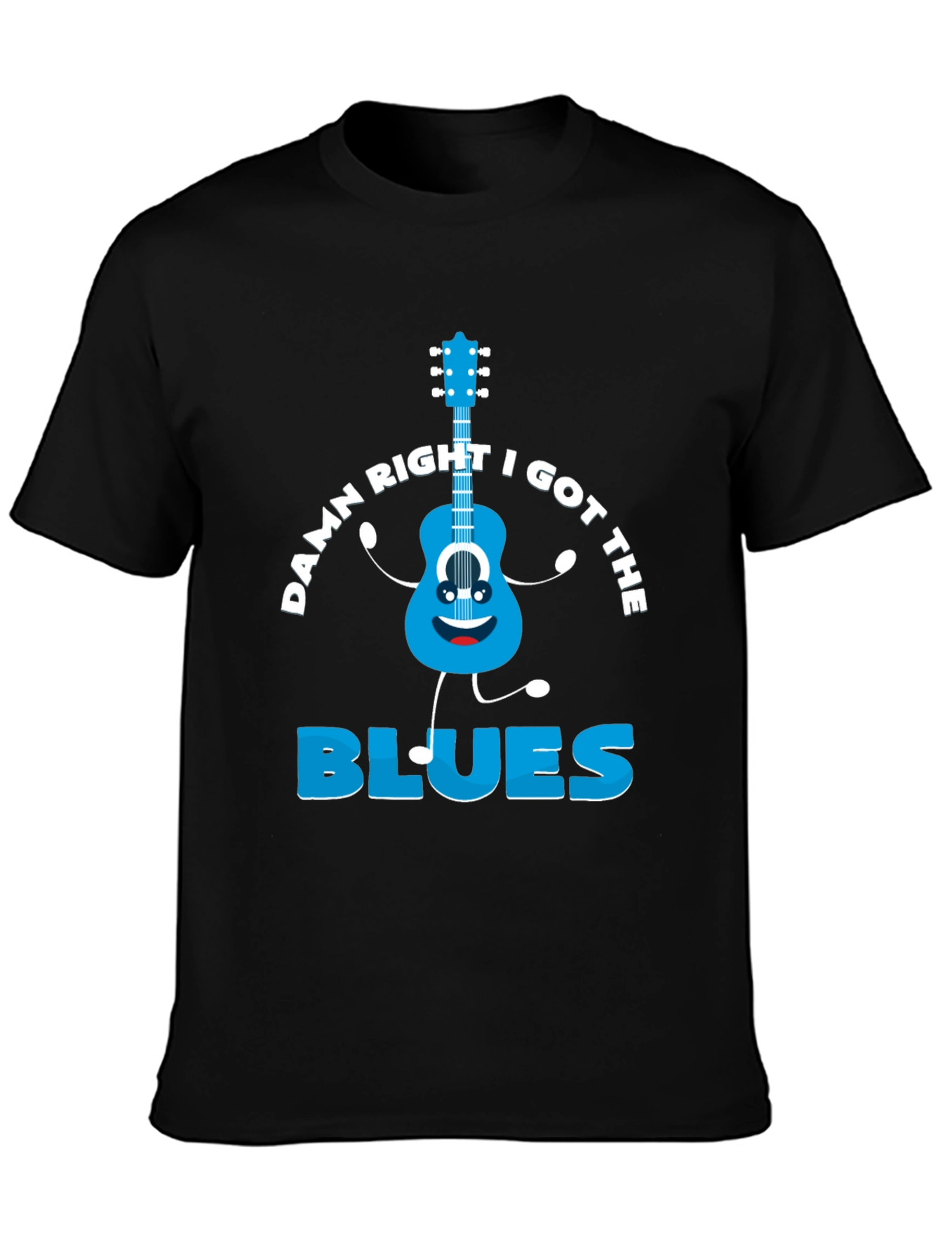 Damn Right I Got The Blues Graphic Tee