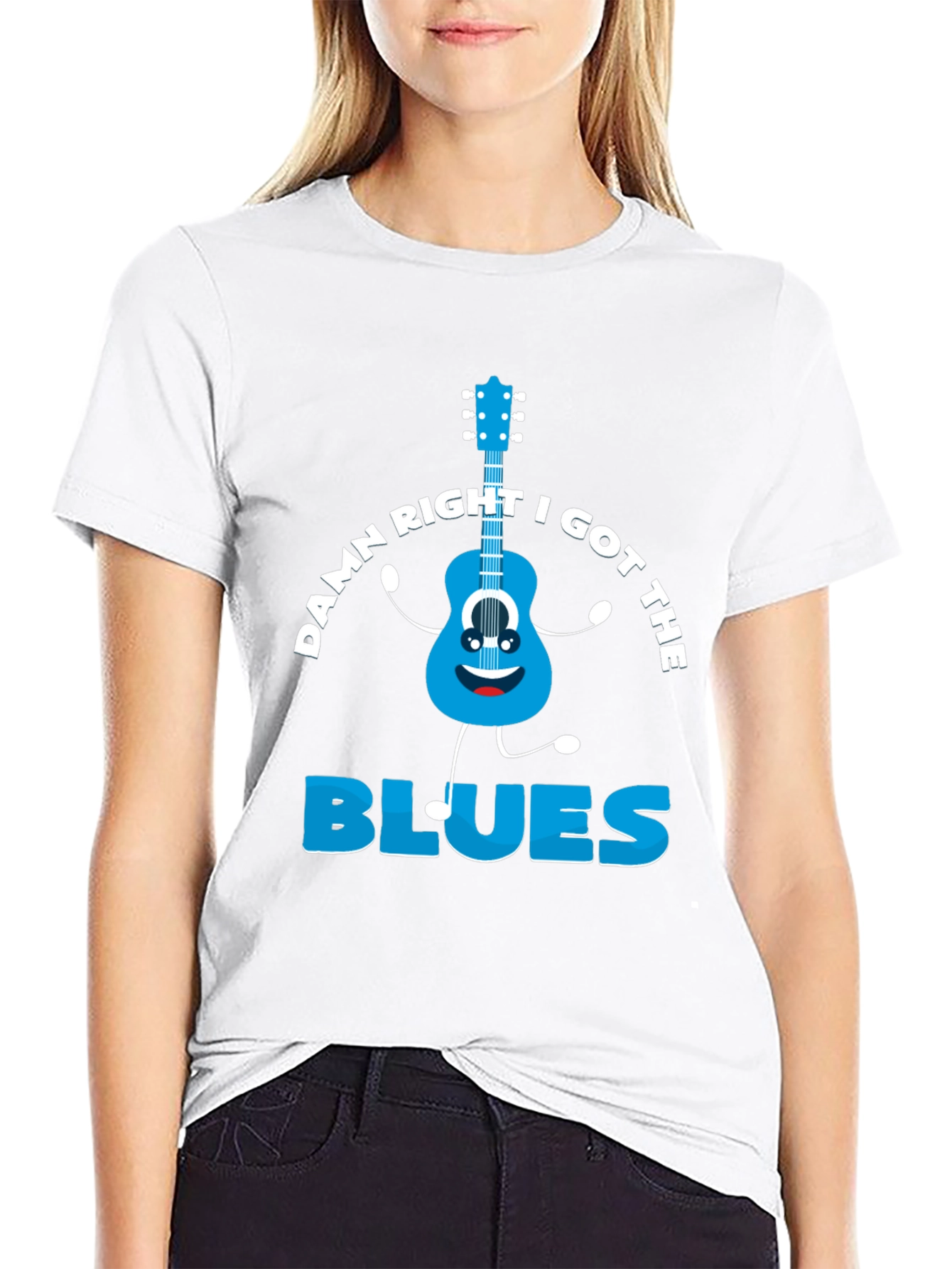 Damn Right I Got The Blues Graphic Tee