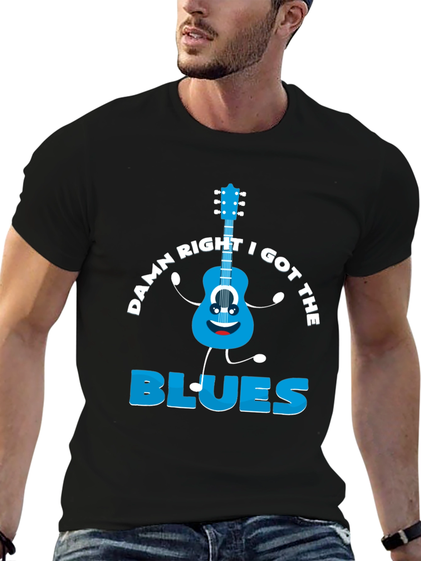 Damn Right I Got The Blues Graphic Tee