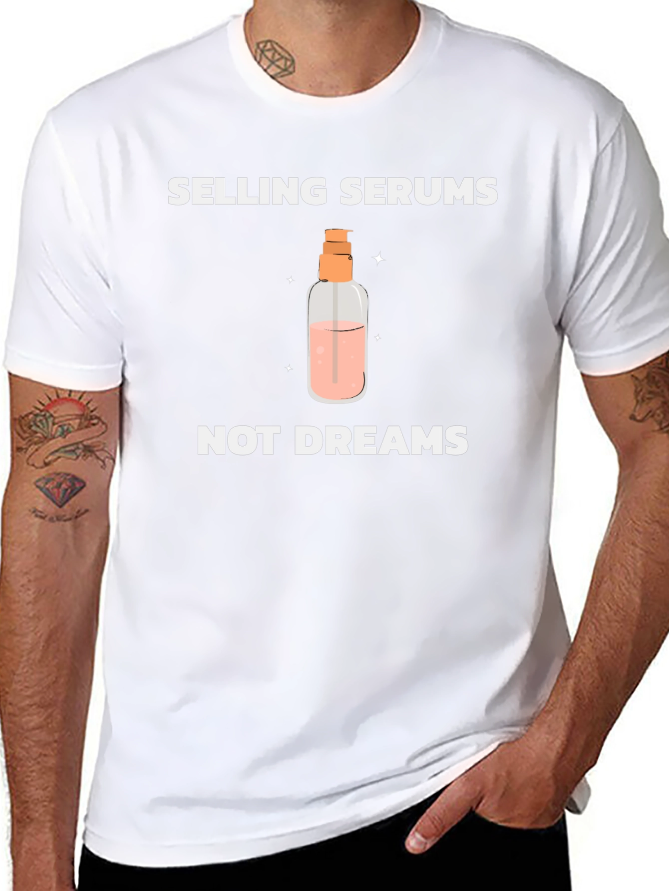 Selling Serums Not Dreams Graphic T-Shirt