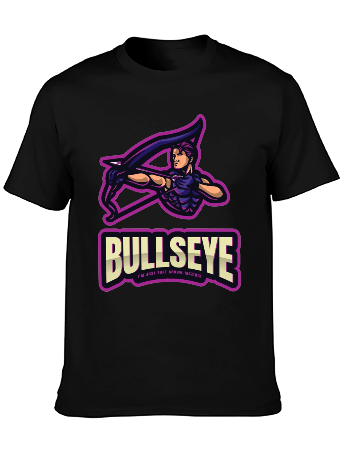 Bullseye Graphic T-Shirt - Arrow-Mazing Design