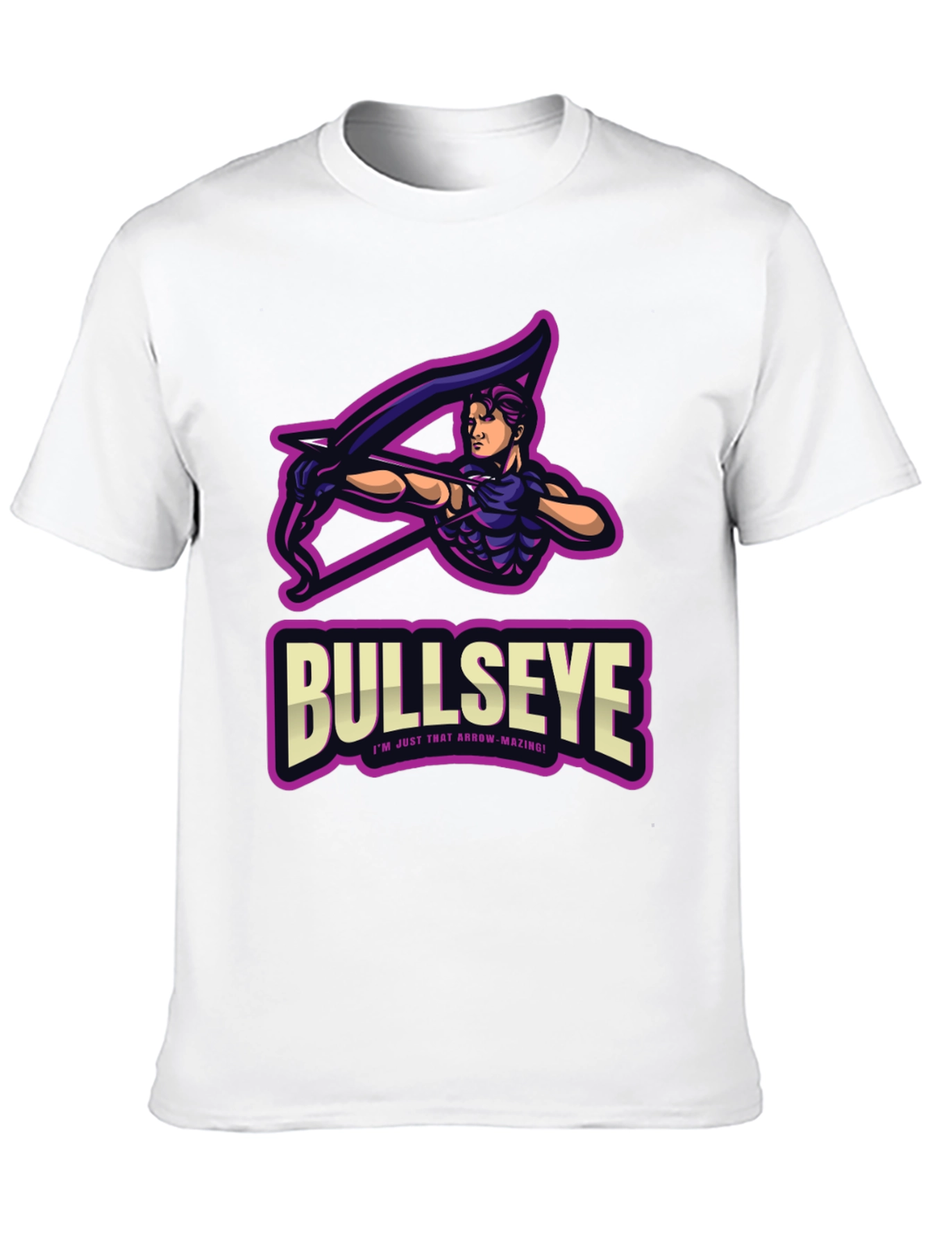 Bullseye Graphic T-Shirt - Arrow-Mazing Design