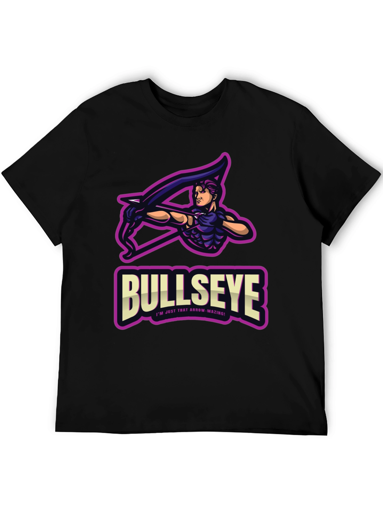 Bullseye Graphic T-Shirt - Arrow-Mazing Design