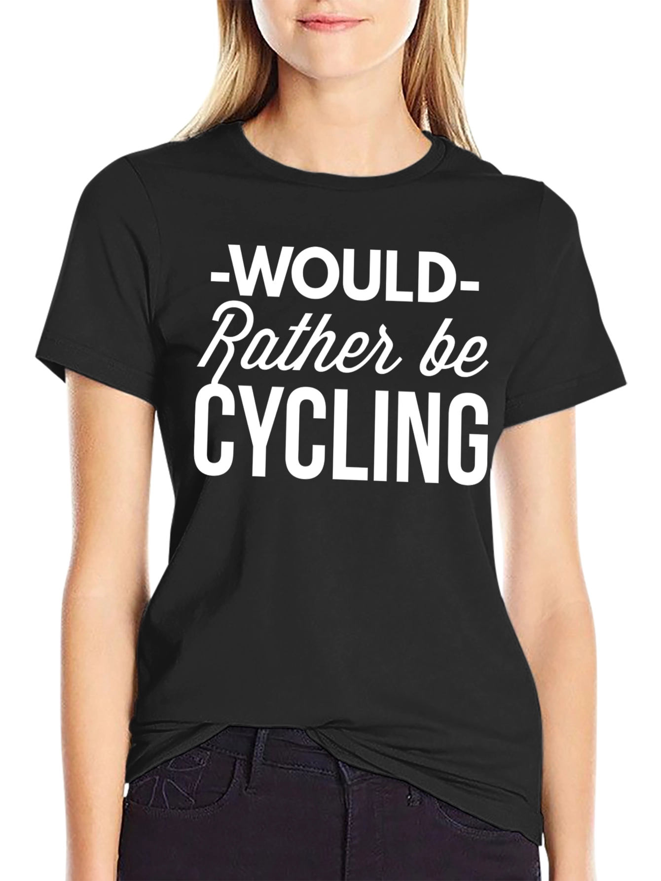 Would Rather Be Cycling T-Shirt