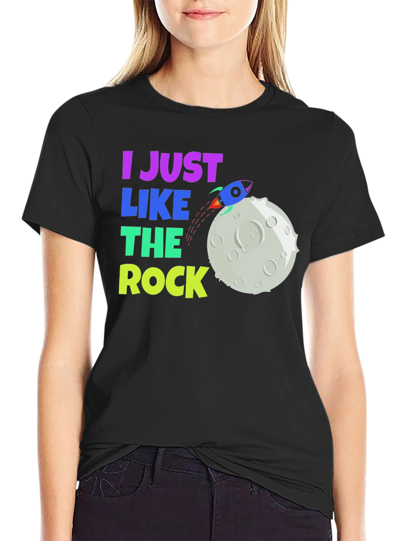 I Just Like The Rock Graphic Tee