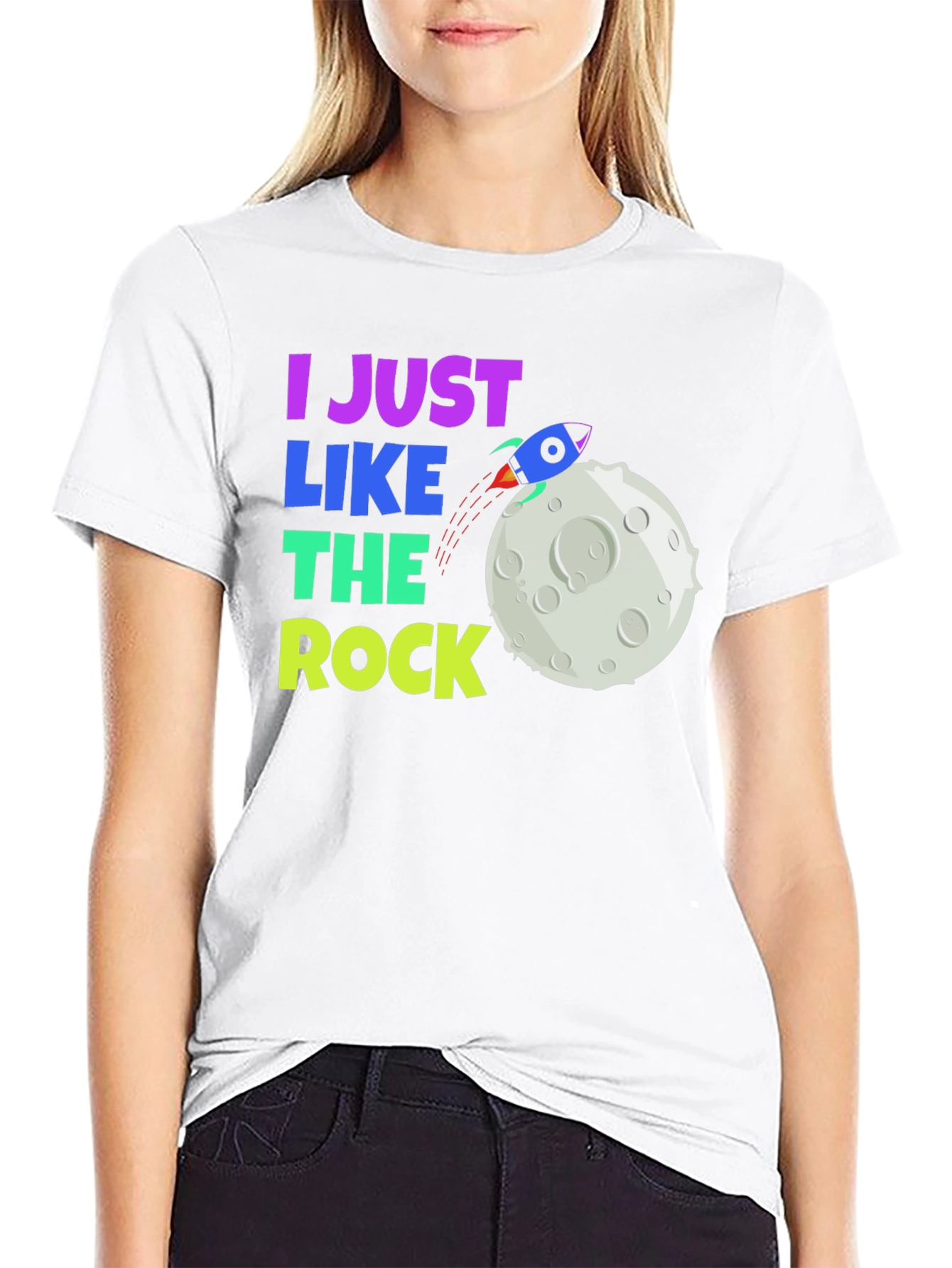 I Just Like The Rock Graphic Tee