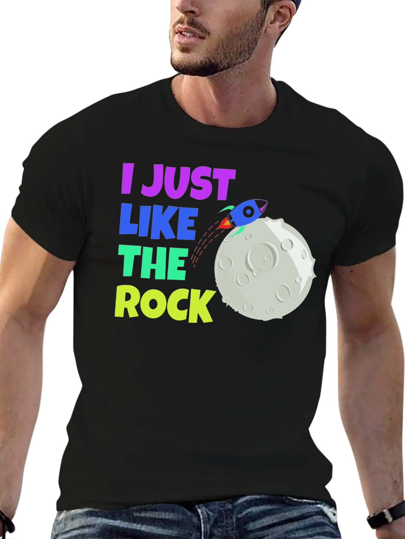 I Just Like The Rock Graphic Tee