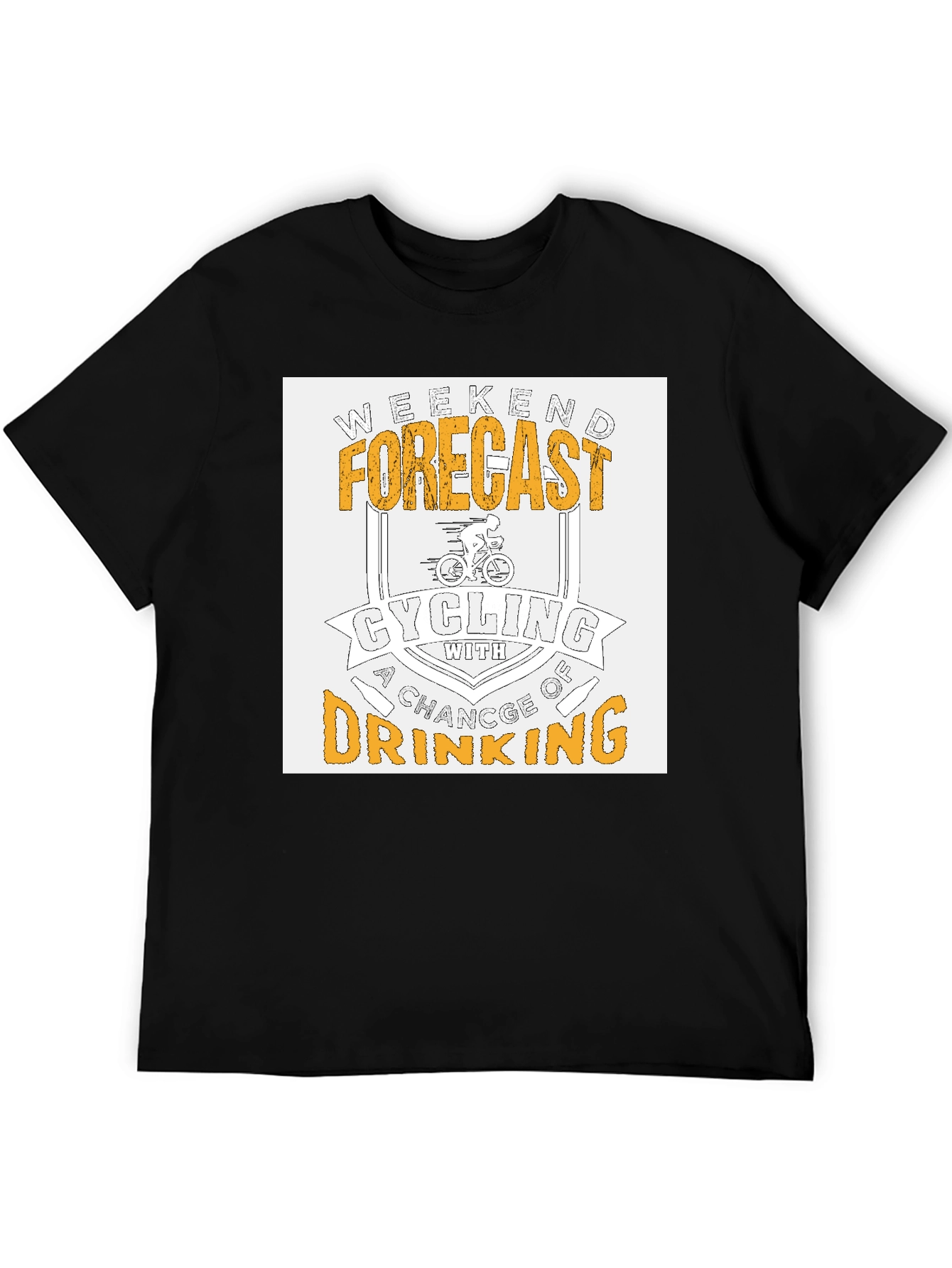 Cycling & Drinking Forecast T-Shirt