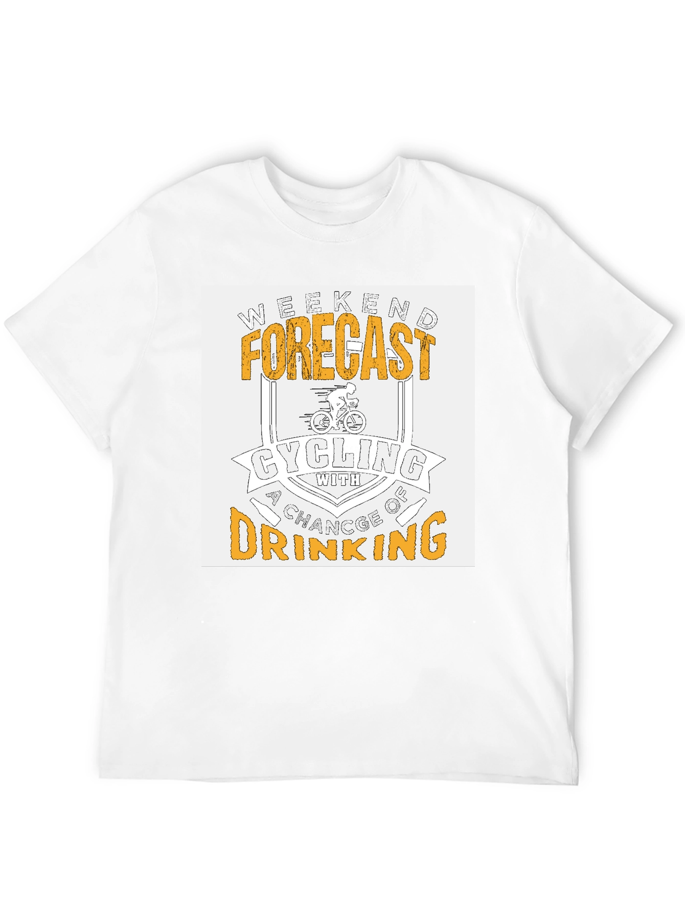 Cycling & Drinking Forecast T-Shirt