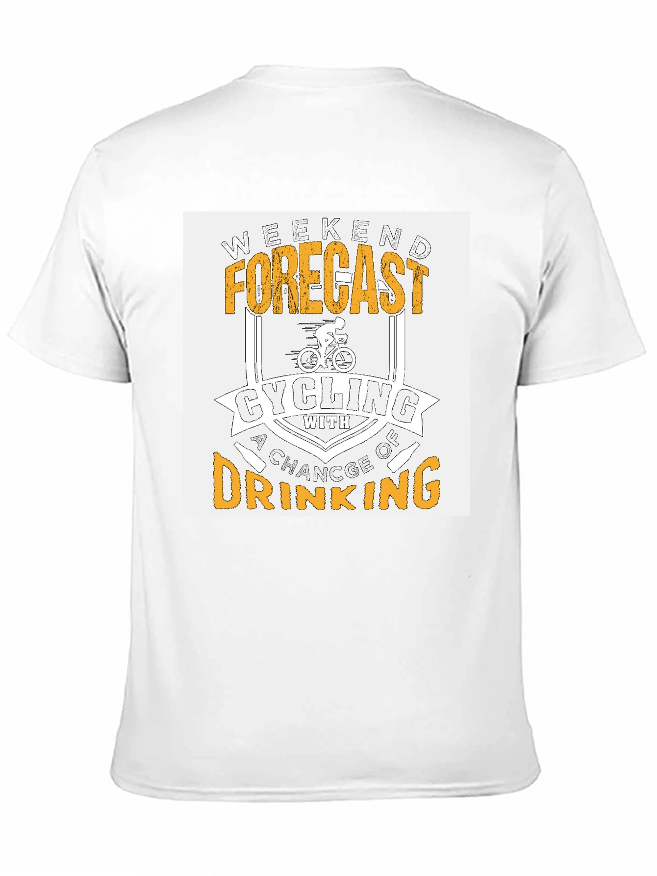 Cycling & Drinking Forecast T-Shirt
