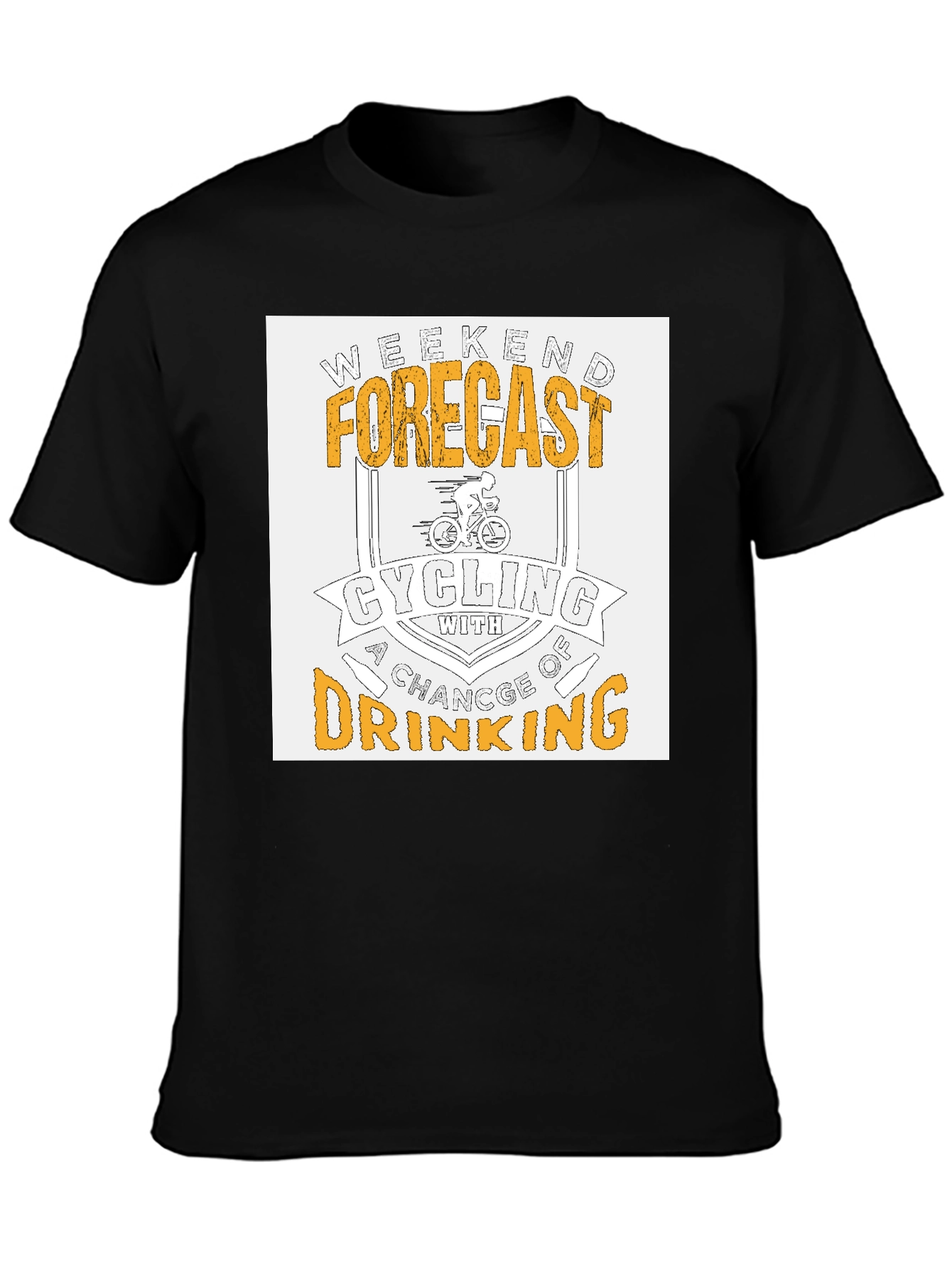 Cycling & Drinking Forecast T-Shirt