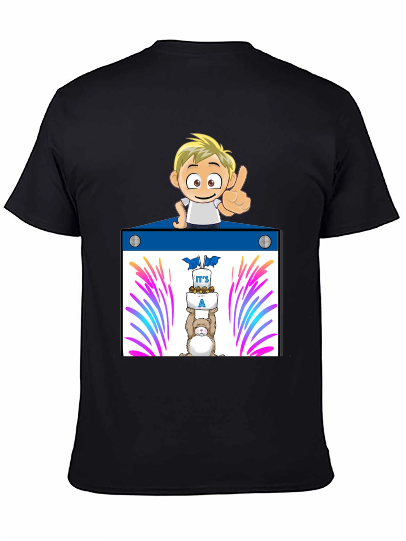 Its a Boy Cartoon T-Shirt