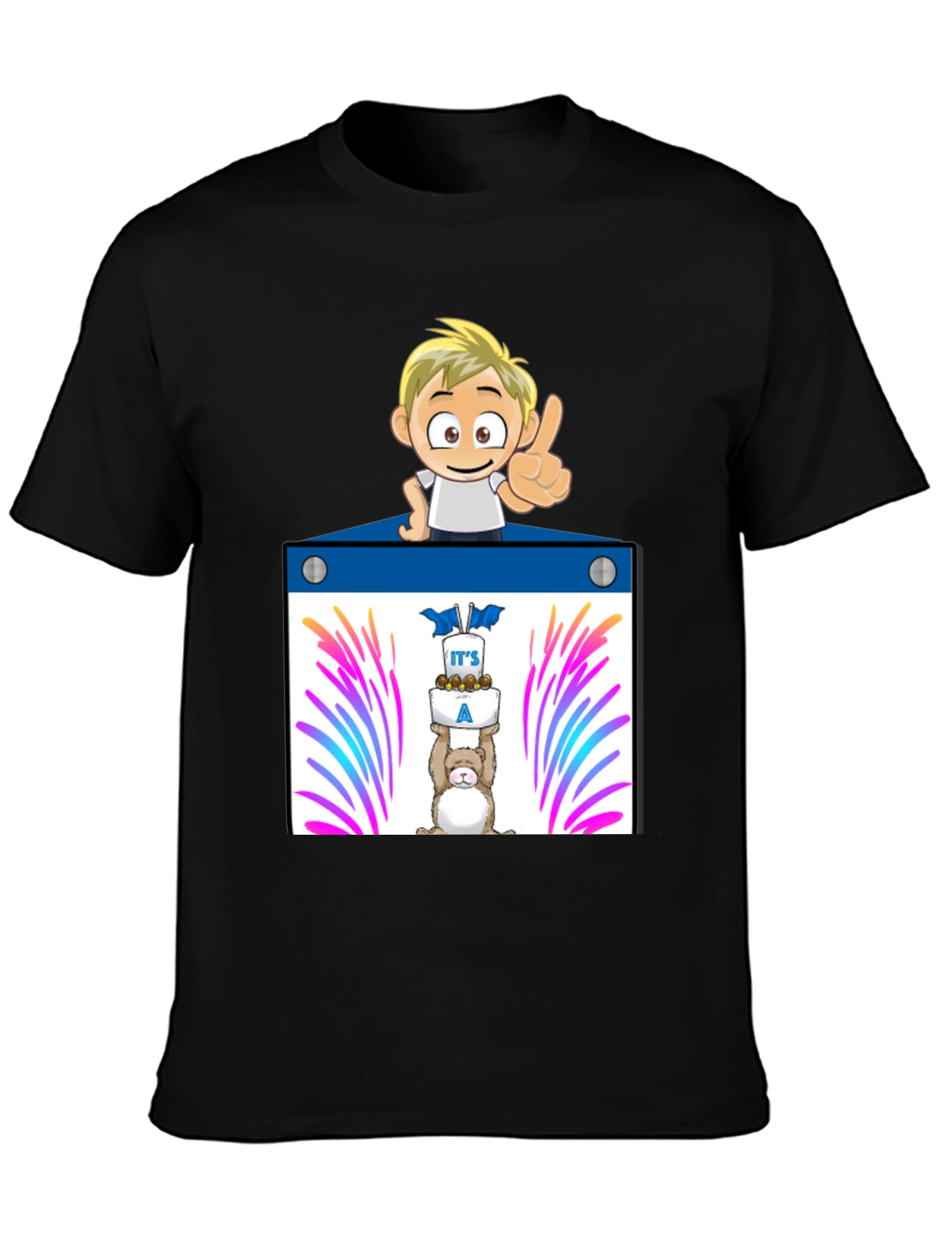 Its a Boy Cartoon T-Shirt