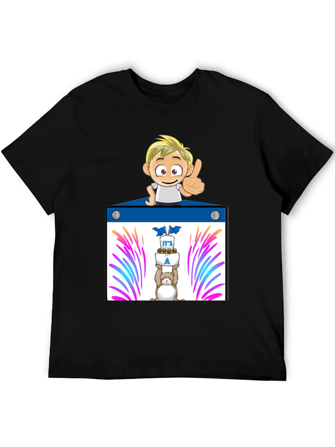 Its a Boy Cartoon T-Shirt