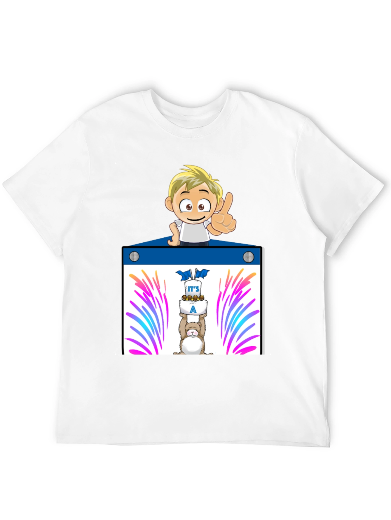 Its a Boy Cartoon T-Shirt