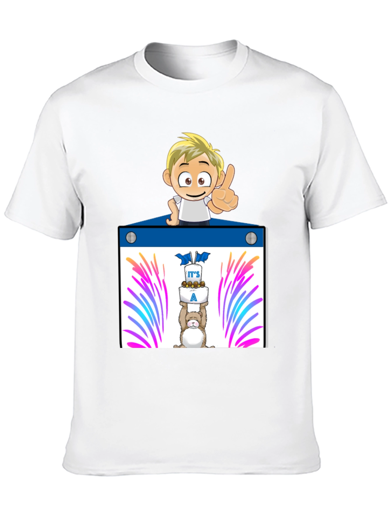 Its a Boy Cartoon T-Shirt