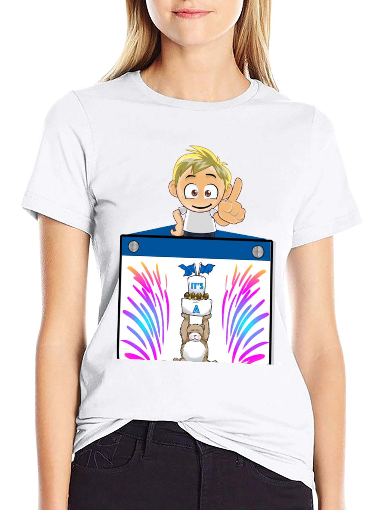 Its a Boy Cartoon T-Shirt