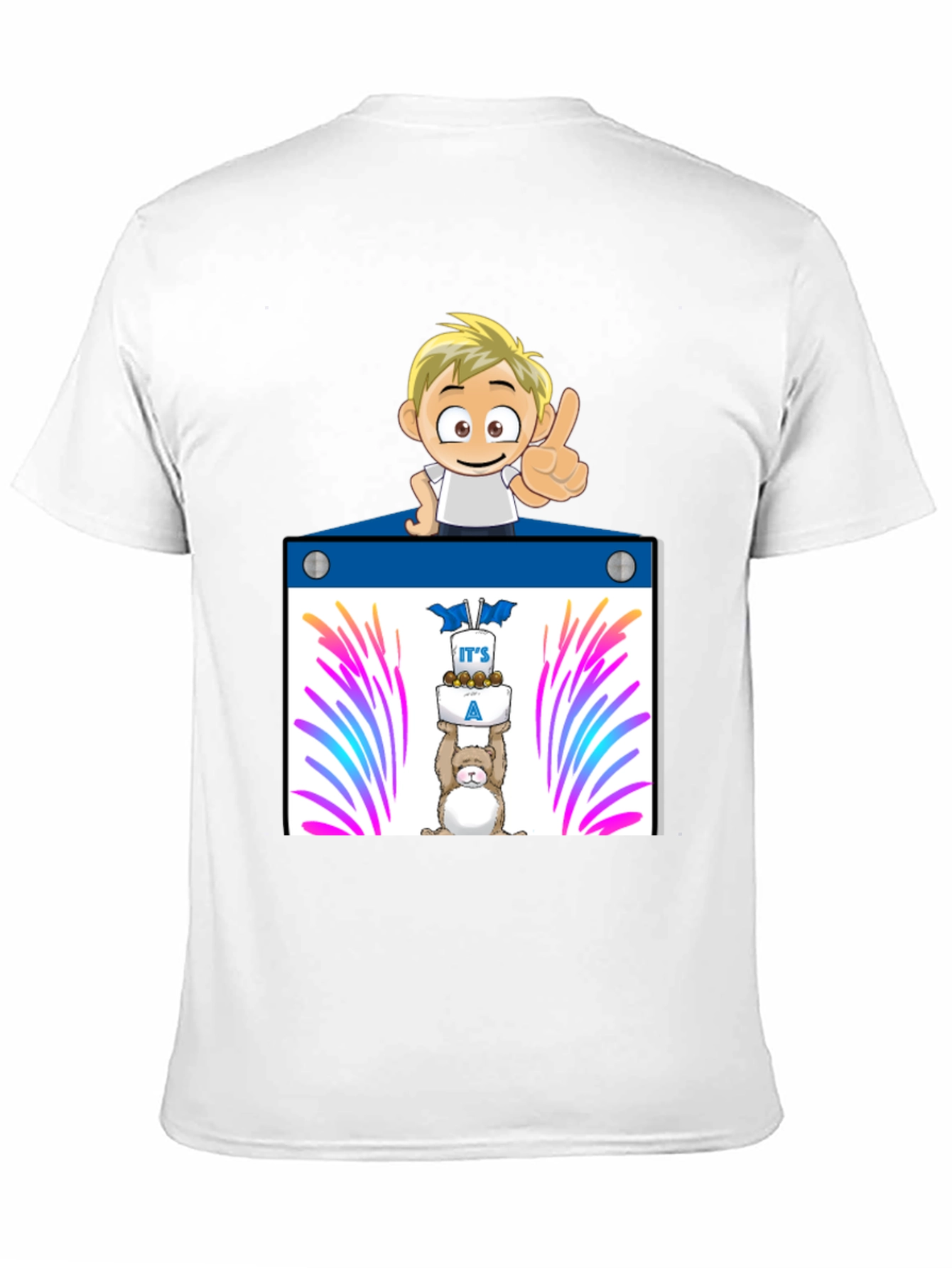 Its a Boy Cartoon T-Shirt