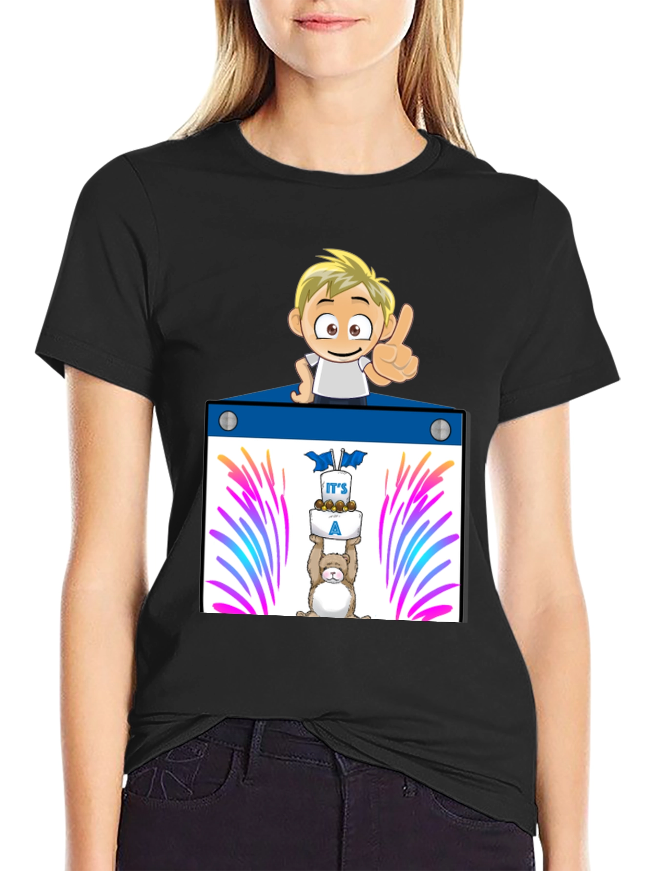 Its a Boy Cartoon T-Shirt