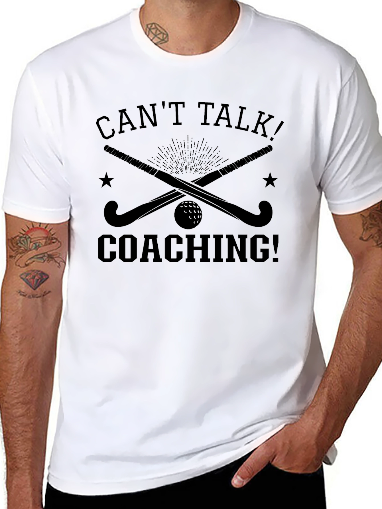 Cant Talk Coaching! Field Hockey T-Shirt