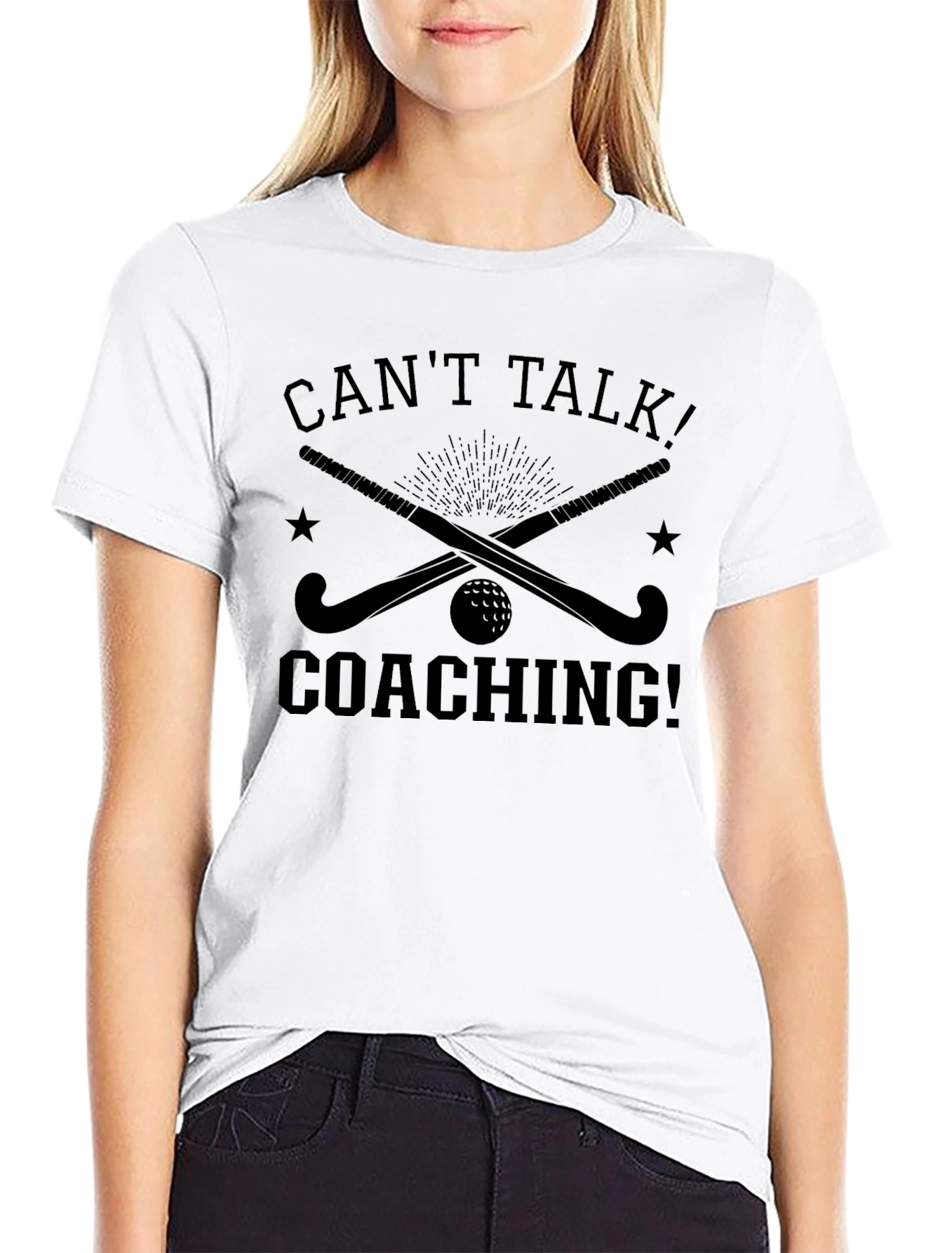 Cant Talk Coaching! Field Hockey T-Shirt