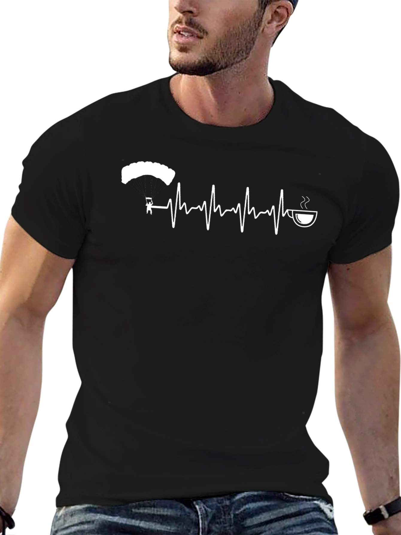 Skydiving & Coffee Lover T-Shirt