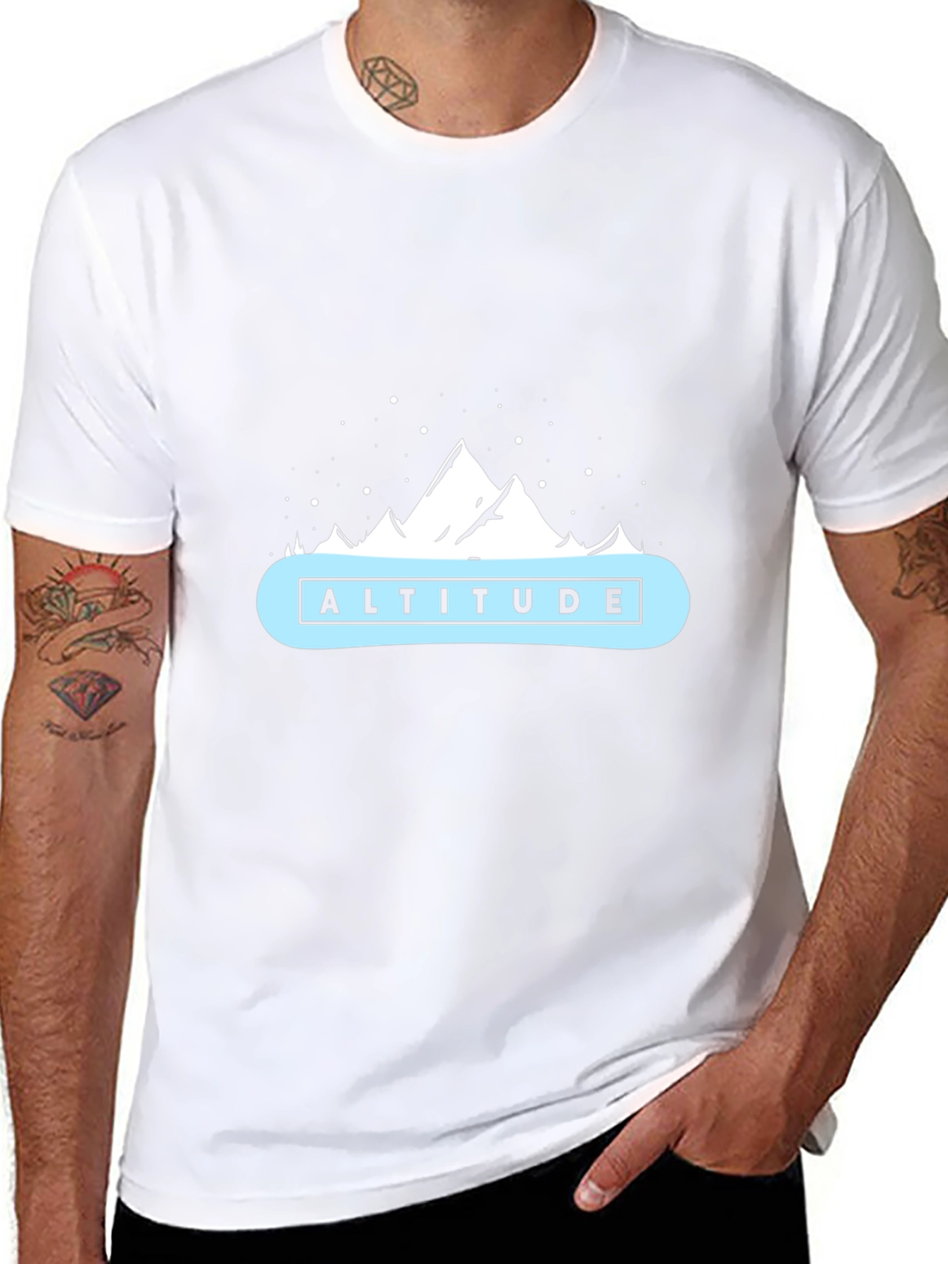 Altitude Graphic Tee - Black