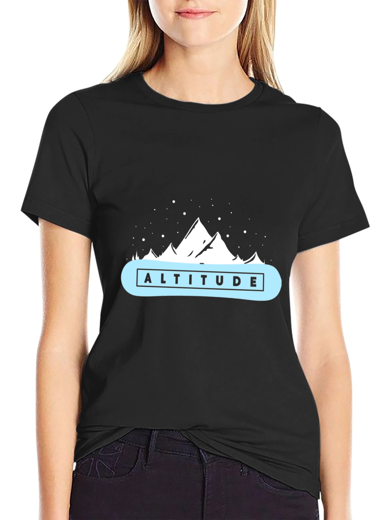 Altitude Graphic Tee - Black