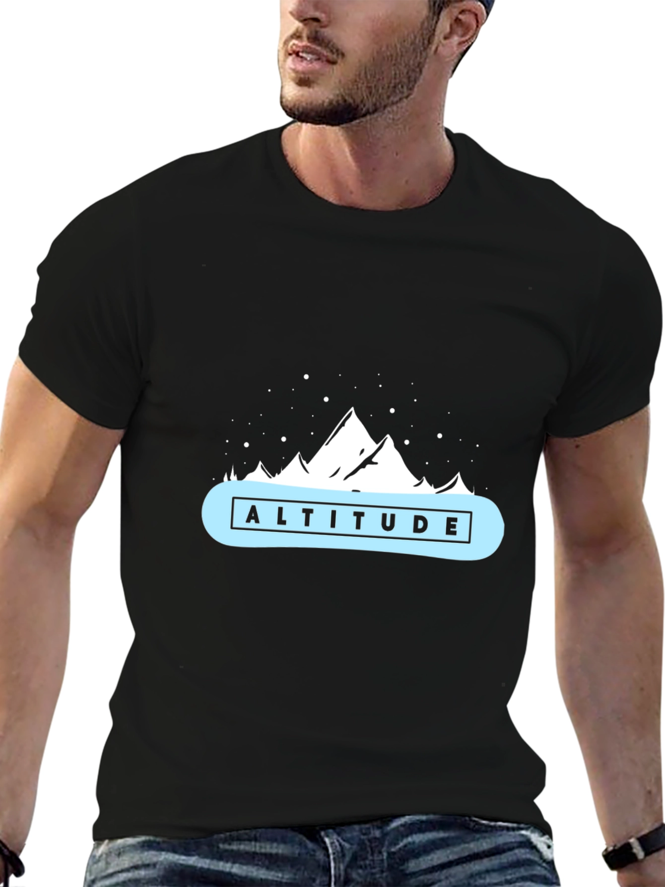 Altitude Graphic Tee - Black